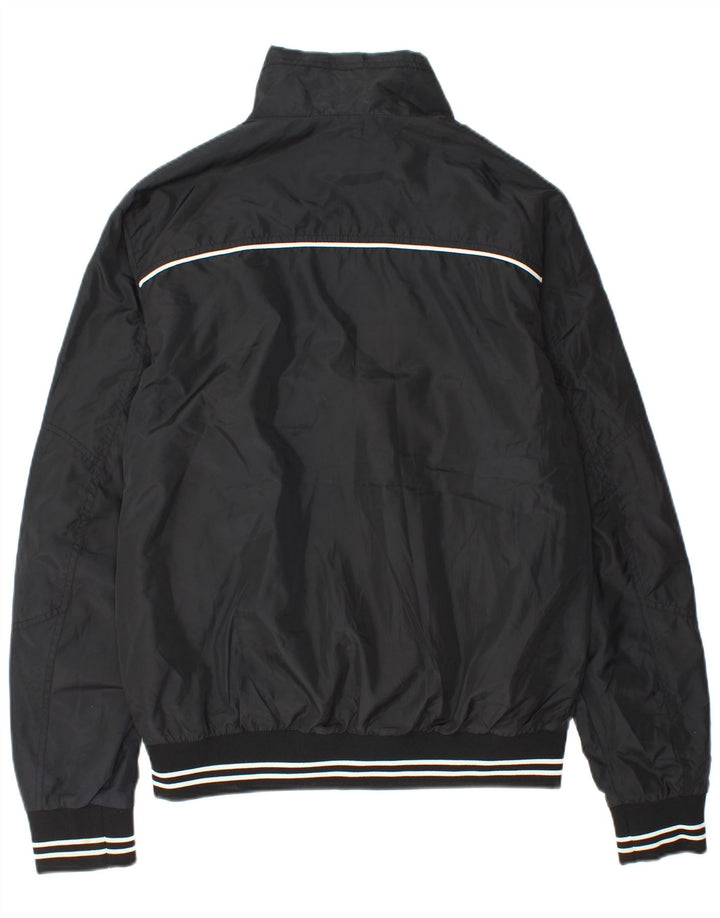 Męska kurtka bomber Jack & Jones UK 40, duża, czarna, poliester