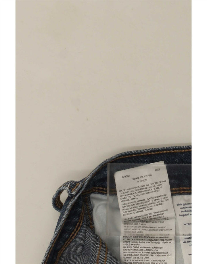 Męskie jeansy Wrangler Regular Straight W42 L27 Niebieskie bawełniane