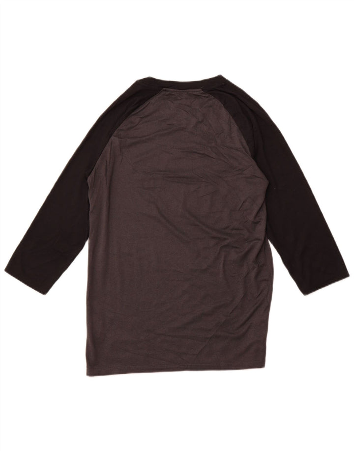 Damski T-shirt NIKE o sportowym kroju z grafiką Top UK 8, mały, szary sportowy