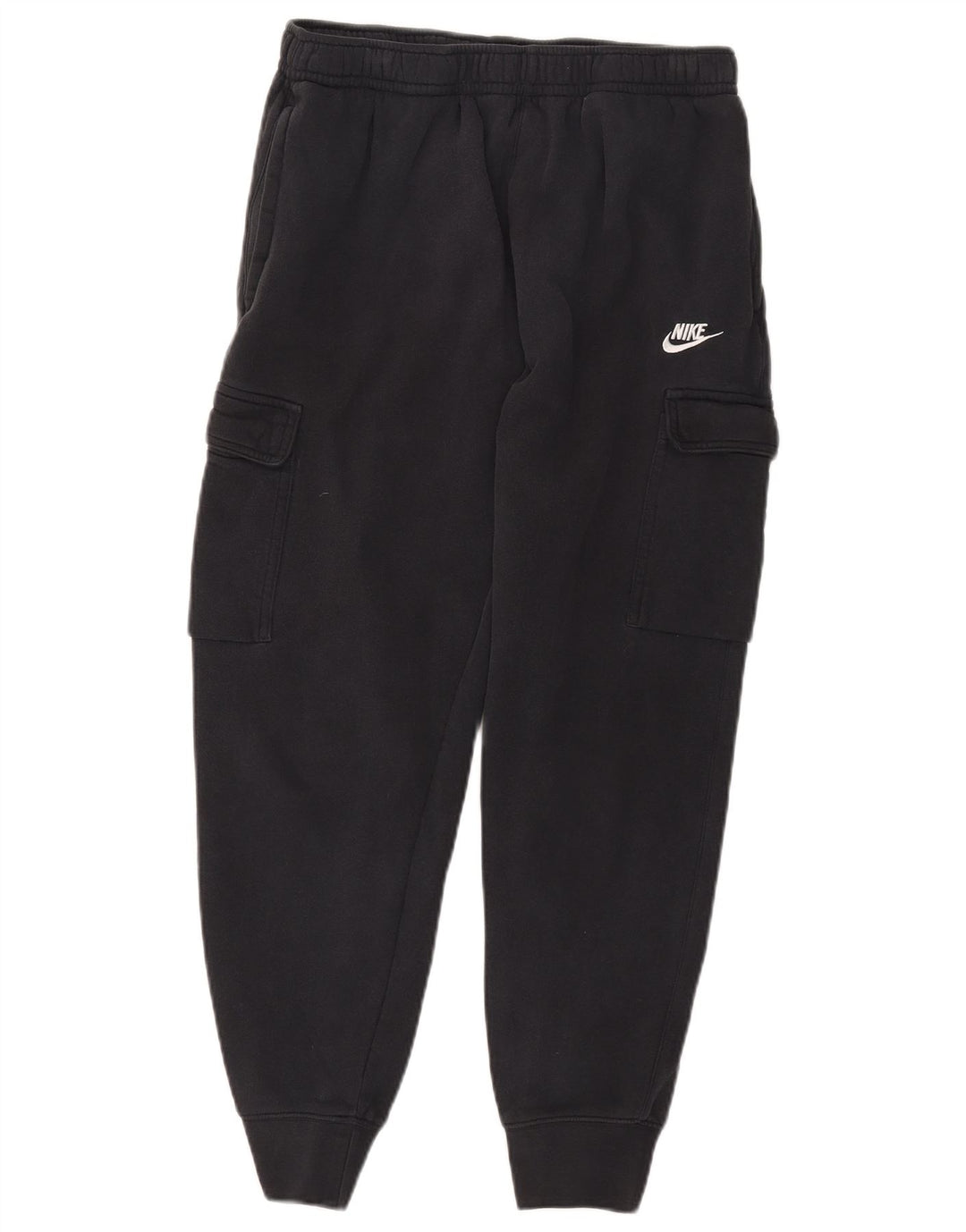 Męskie spodnie dresowe Nike Cargo, duże, czarne, bawełniane