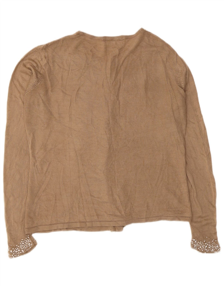 Marks & Spencer Damski sweter oversize UK 10 Small Brown