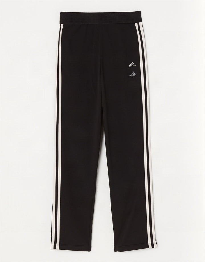 Damskie spodnie dresowe Adidas UK 10 Small, czarne, poliamidowe
