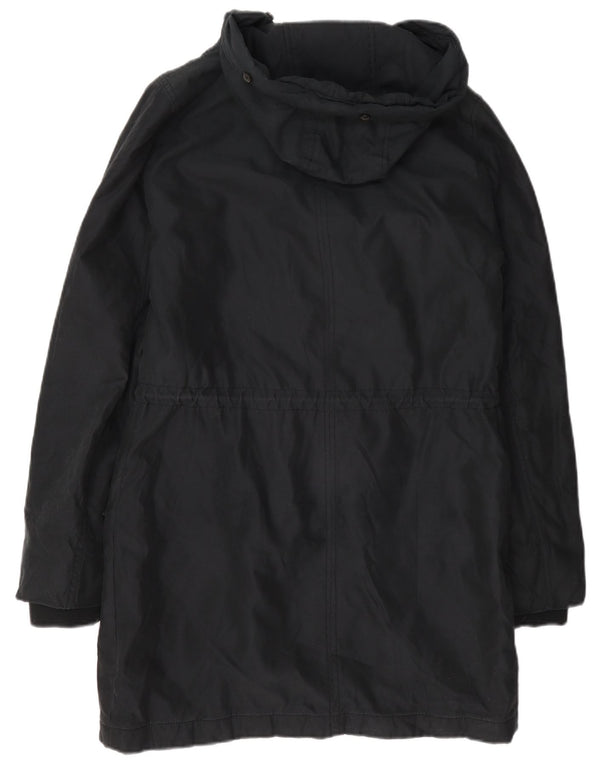 Damska kurtka parka z kapturem Abercrombie & Fitch UK 14, średni granat