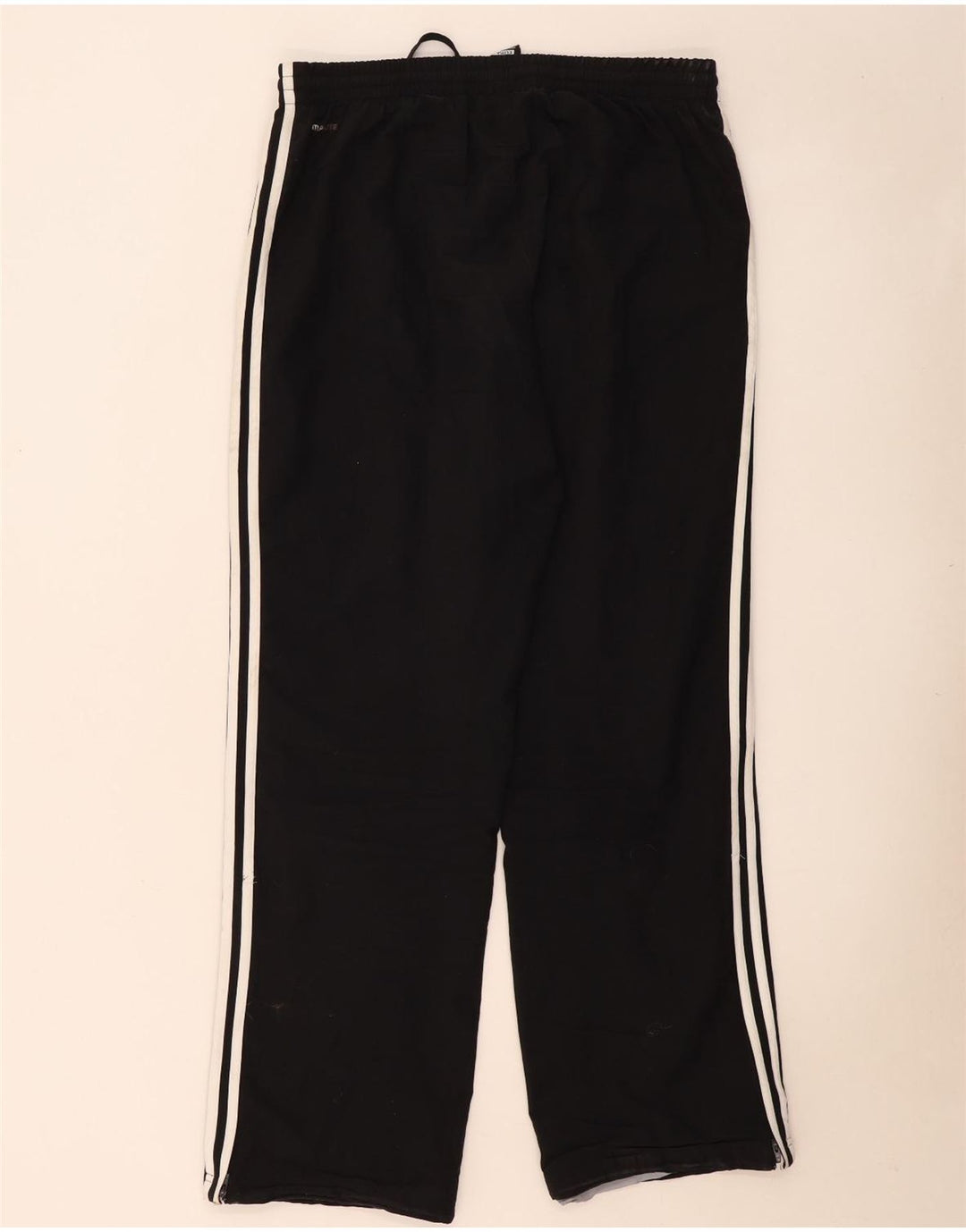 Męskie spodnie dresowe Adidas Clima 365, duże, czarne, poliestrowe