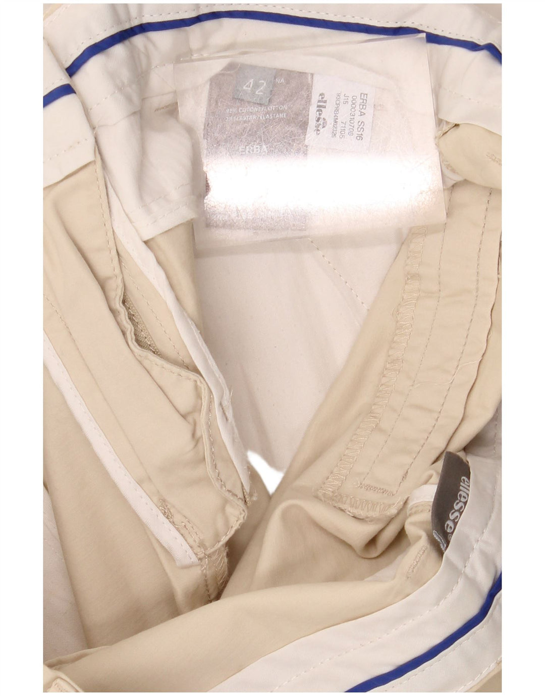 Damskie spodenki Chino ELLESSE IT 42 Medium W30 Beżowa bawełna