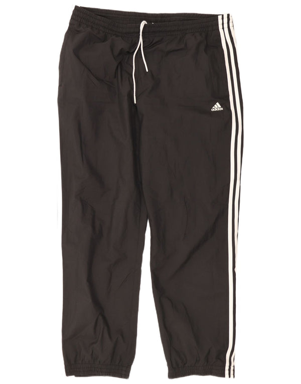 Męskie spodnie dresowe Adidas Joggers UK 46/48 XL Czarny poliester