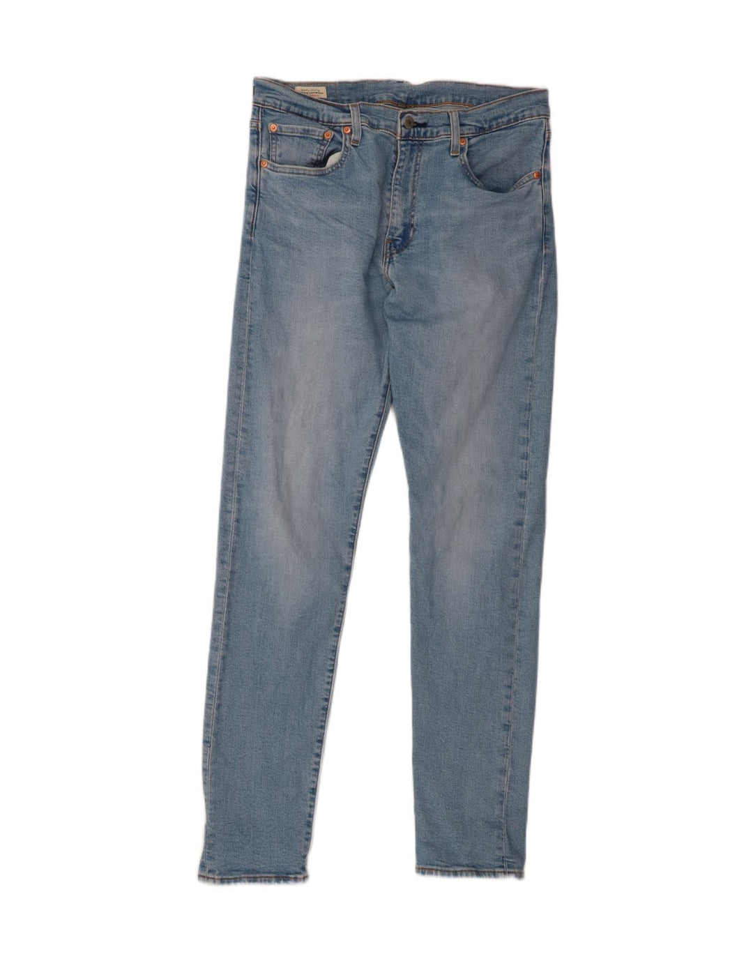 Damskie jeansy Levi's 512 Slim Tapered W33 L34 Niebieskie bawełniane