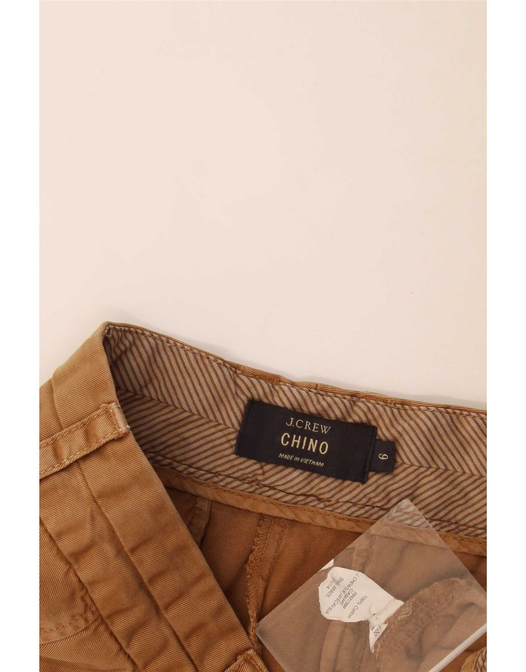 Damskie spodenki Chino J. Crew US 6 Medium W32, beżowa bawełna