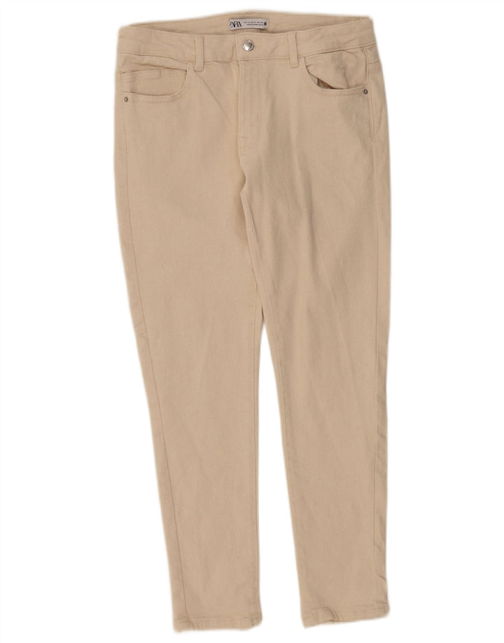 Dżinsy damskie Zara EU 42 Large W32 L28 Beżowe