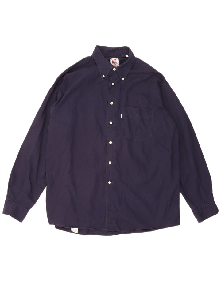 Koszula męska Levi's 2XL Granatowa, bawełniana