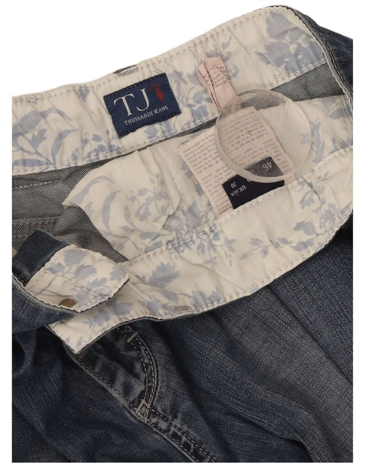 Męskie dżinsy Trussardi W30 L24 Niebieskie bawełniane