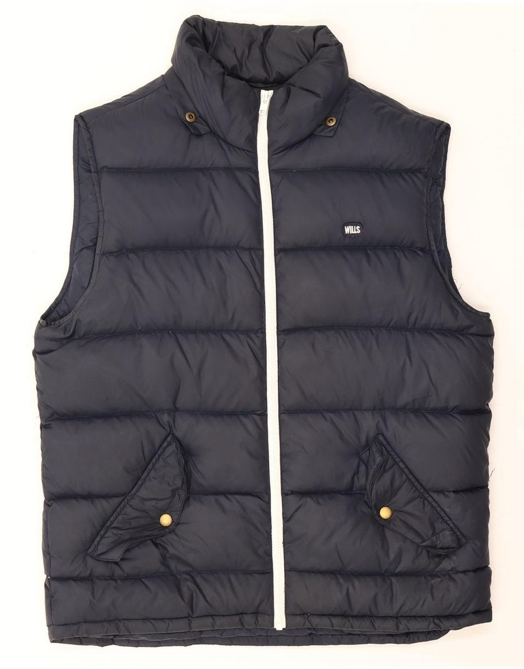 Męska wyściełana kamizelka Jack Wills UK 40, duża, granatowa