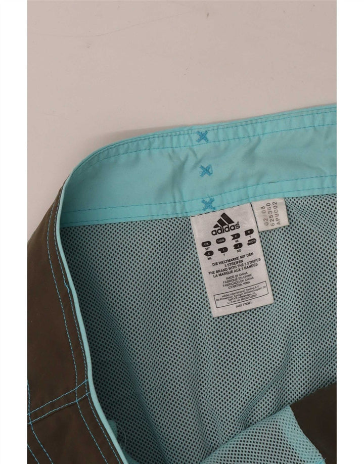 Męskie spodenki kąpielowe Adidas Graphic, duże, khaki, poliester