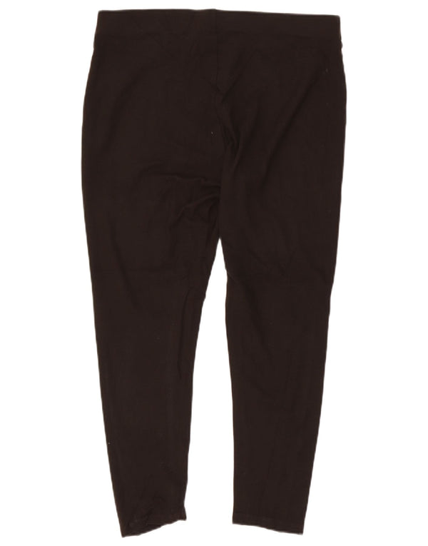 Legginsy damskie Marks & Spencer UK 16, duże, brązowe, wiskoza