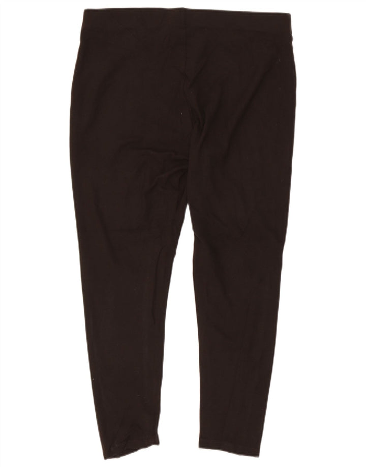 Legginsy damskie Marks & Spencer UK 16, duże, brązowe, wiskoza