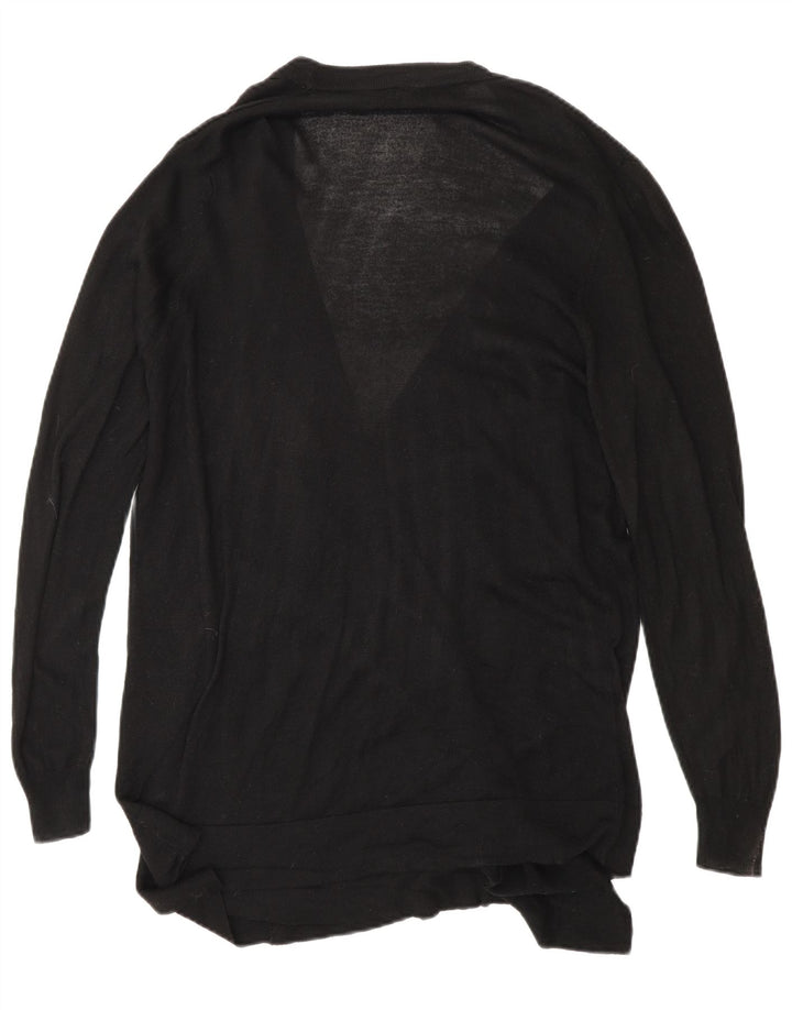 Marks & Spencer Damski sweter rozpinany UK 14, średni czarny
