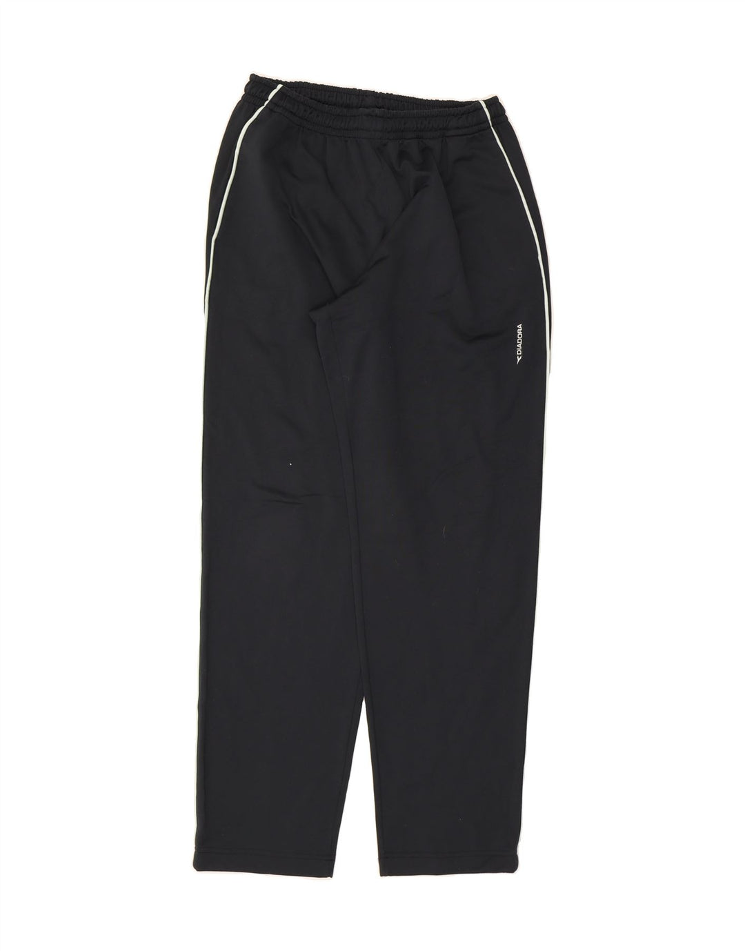 DIADORA Mens Tracksuit Trousers IT 50 Medium  Navy Blue Polyester Vintage Diadora and Second-Hand Diadora from Messina Hembry 
