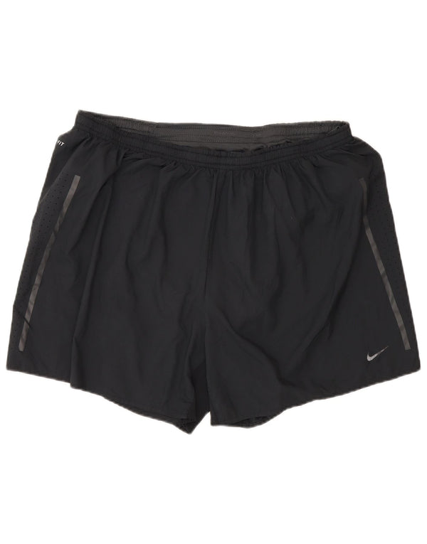 Męskie spodenki sportowe Nike XL, czarne, poliestrowe