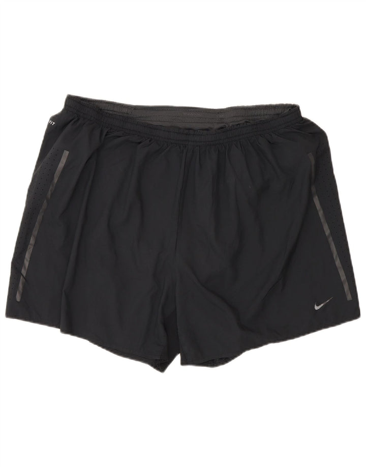 Męskie spodenki sportowe Nike XL, czarne, poliestrowe