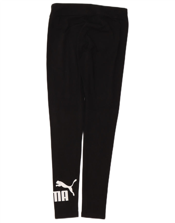 Damskie legginsy z grafiką PUMA UK 10 Small, czarne, bawełniane