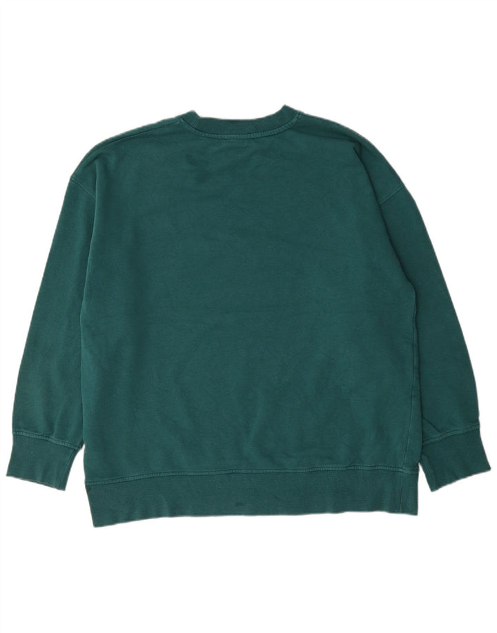 Męski sweter Zara, średniej wielkości, zielony, bawełniany