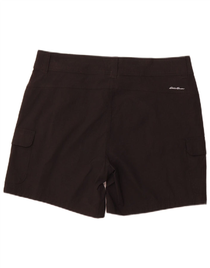 Damskie spodenki cargo EDDIE BAUER US 12 Large W34 czarne