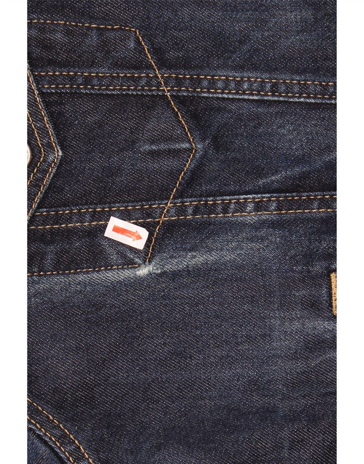 Męska kurtka dżinsowa RIFLE UK 44 2XL niebieska bawełniana