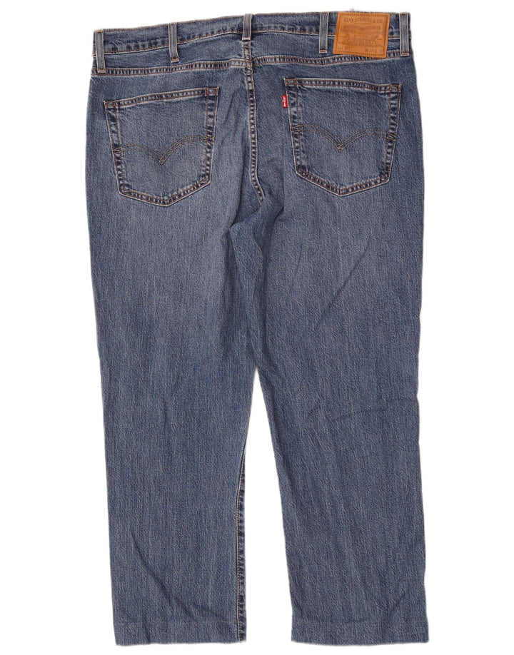 Męskie jeansy Levi's 511 Slim W38 L26 Niebieska bawełna