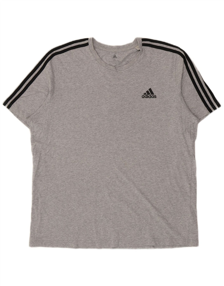 Adidas Męska koszulka Top XL Szara bawełna