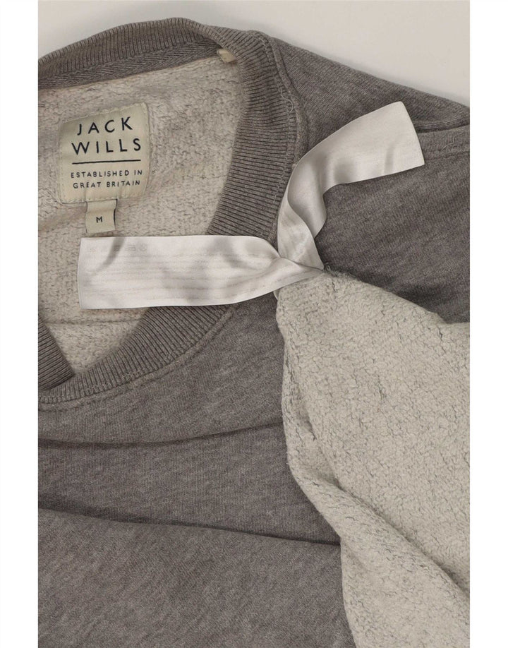 Męska bluza Jack Wills Sweter średnioszary, bawełniany w cętki