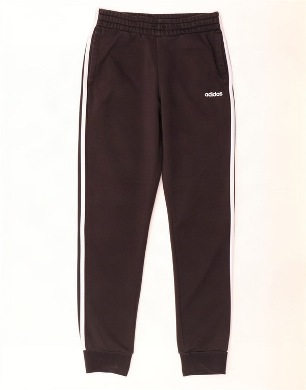 Damskie spodnie dresowe Adidas Joggers UK 8/10 Małe czarne bawełniane
