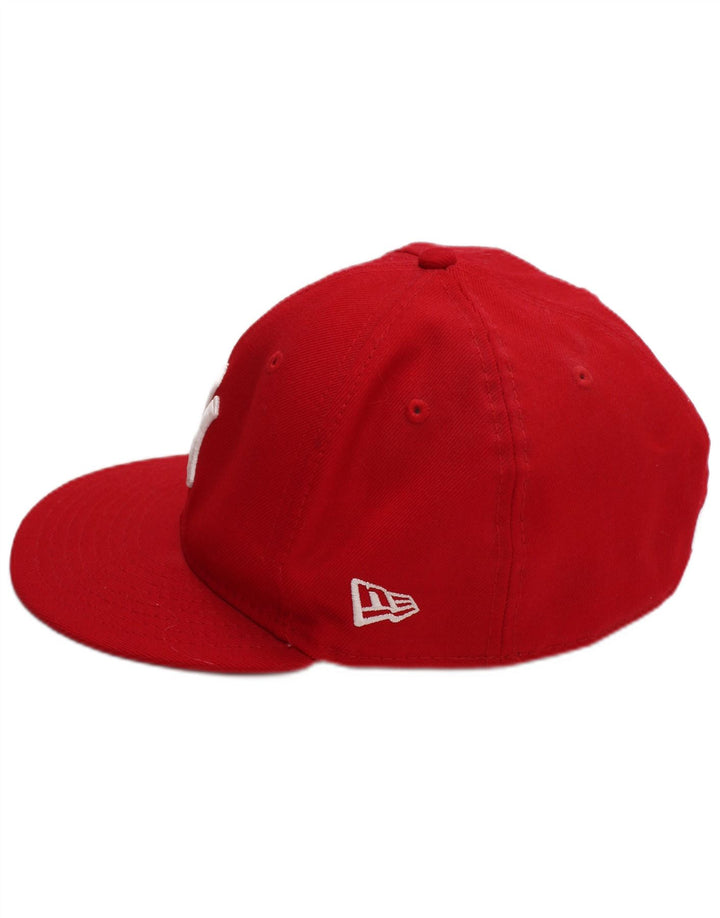 NEW ERA Mens Graphic Baseball Cap Large Red Wool
