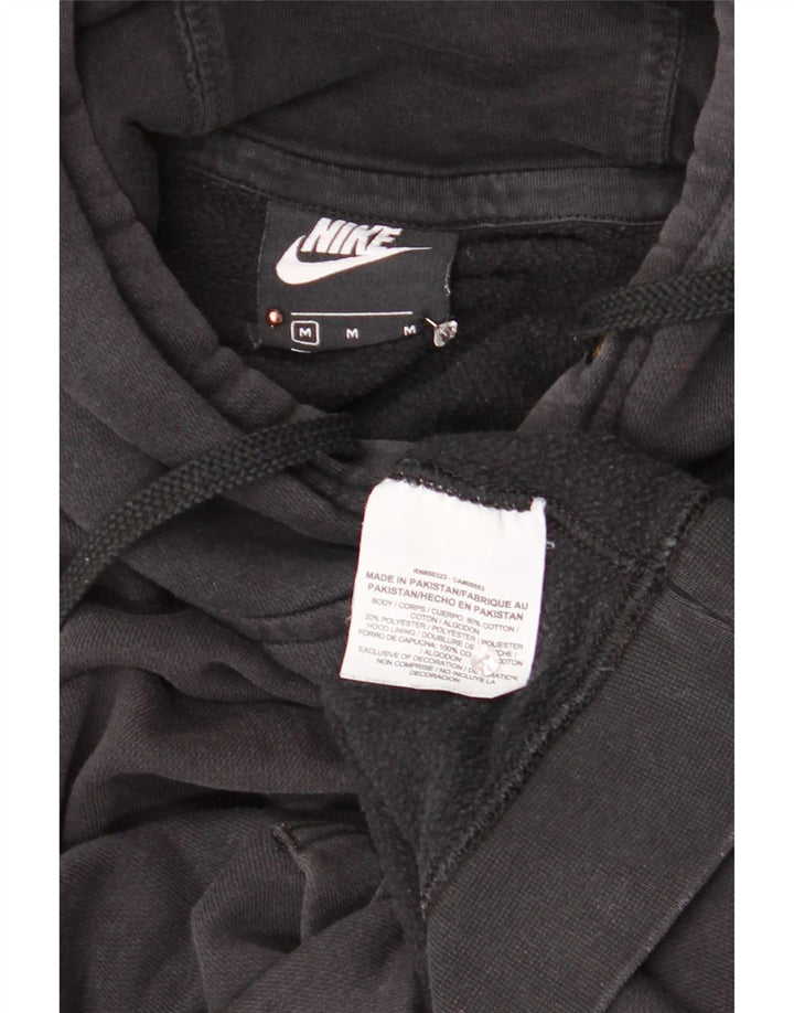 Męska bluza z kapturem Nike, średnia czarna, bawełniana