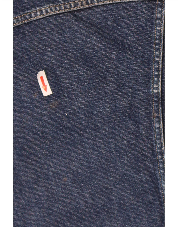 Kurtka damska Rifle Crop Denim UK 20 2XL Granatowa, bawełniana