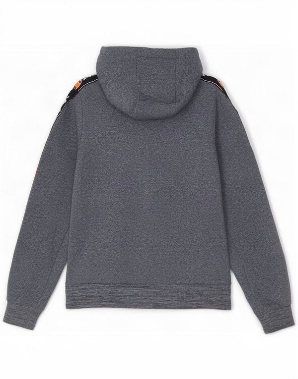 Damski sweter z kapturem i zamkiem błyskawicznym Ellesse UK 6 XS Niebieski, nakrapiany poliester