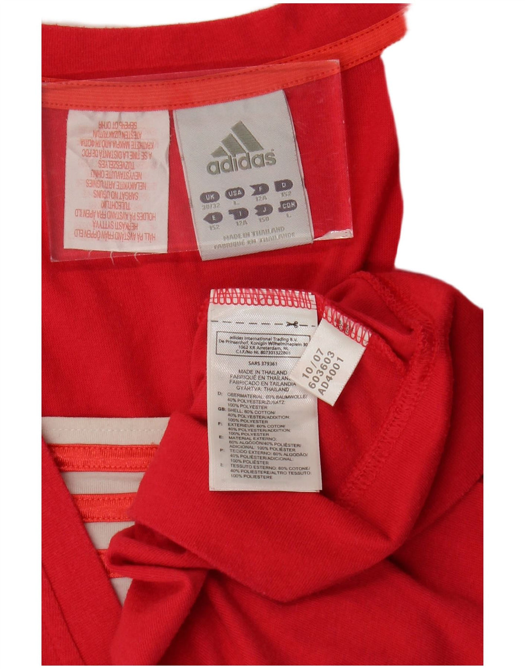 Dziewczęcy T-shirt z grafiką ADIDAS 11-12 lat, różowa bawełna