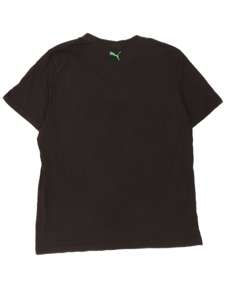 Męski T-shirt z grafiką Puma, XL, czarny