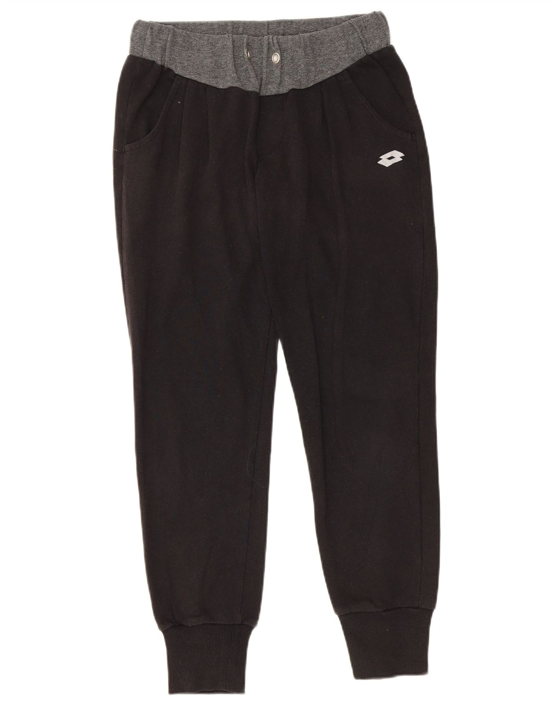 Damskie spodnie dresowe LOTTO Joggers UK 6 XS w kolorze czarnym