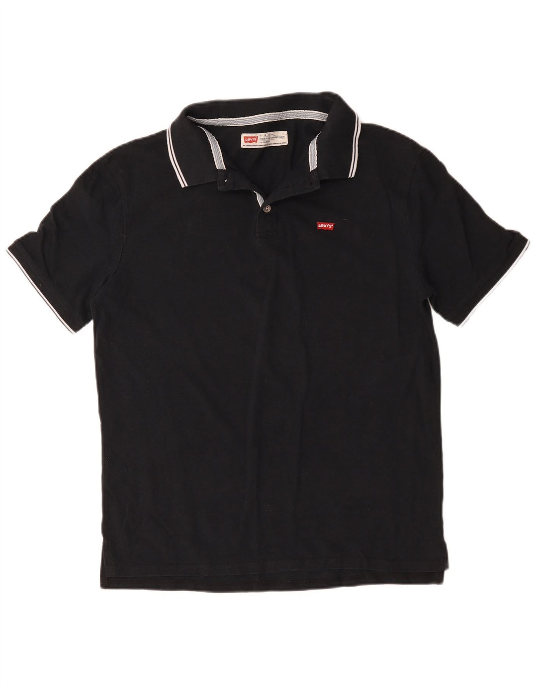 Męska koszulka polo Levi's XL, czarna, bawełniana