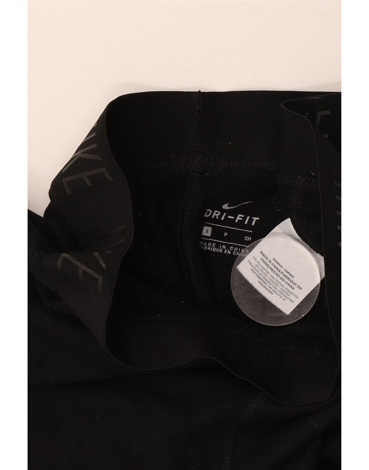 Damskie spodnie dresowe NIKE Dri Fit Graphic UK 10, małe czarne