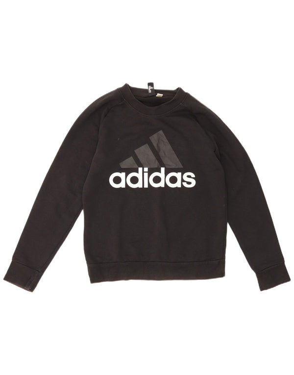 Damska bluza Adidas Graphic Jumper UK 12 Medium Black Sports