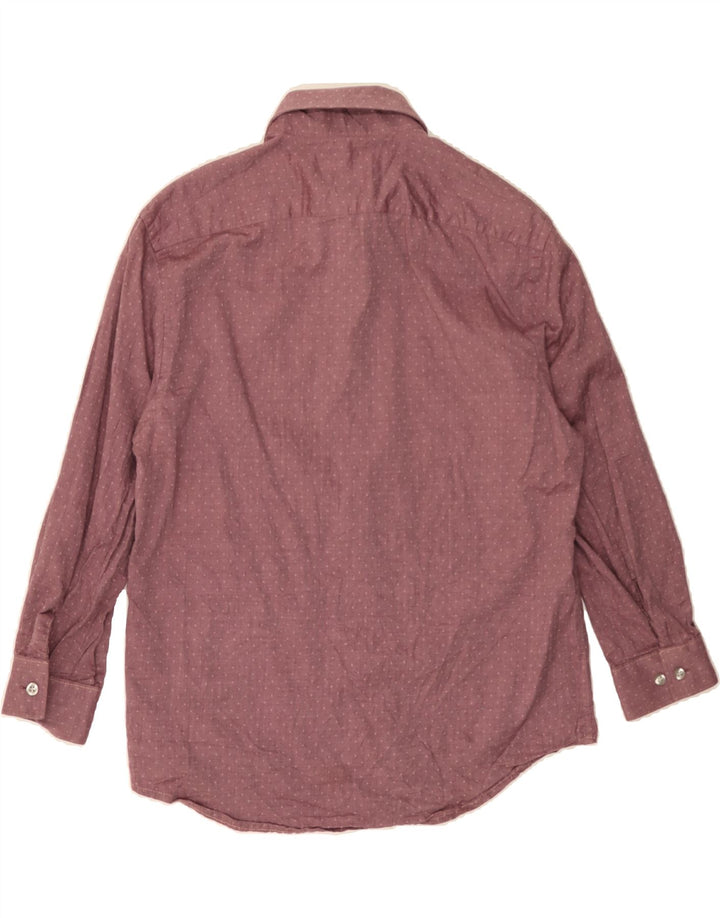 MICHAEL KORS Mens Slim Fit Shirt Size 15 1/2 Medium Pink Spotted Vintage Michael Kors and Second-Hand Michael Kors from Messina Hembry 