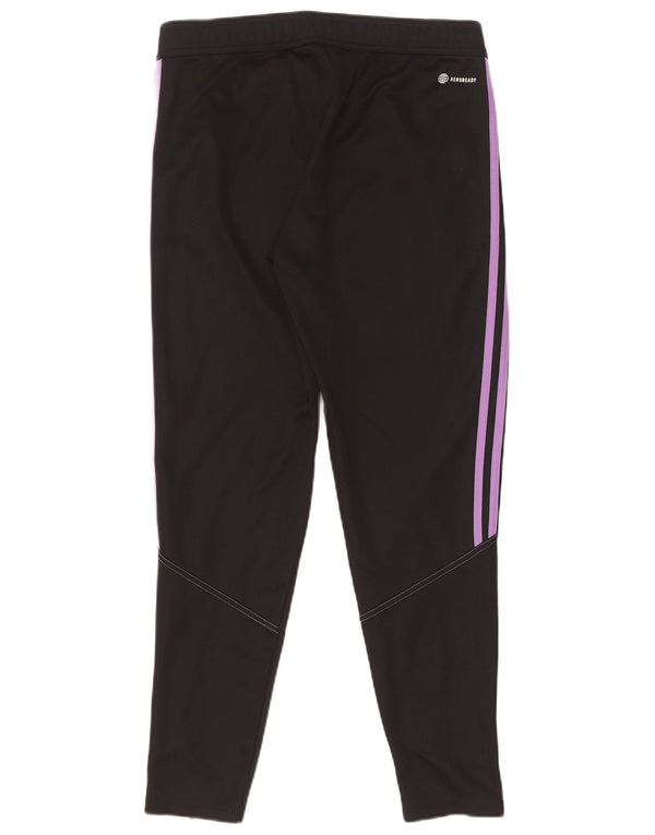 Damskie spodnie dresowe Adidas UK 12/14 Średni czarny poliester