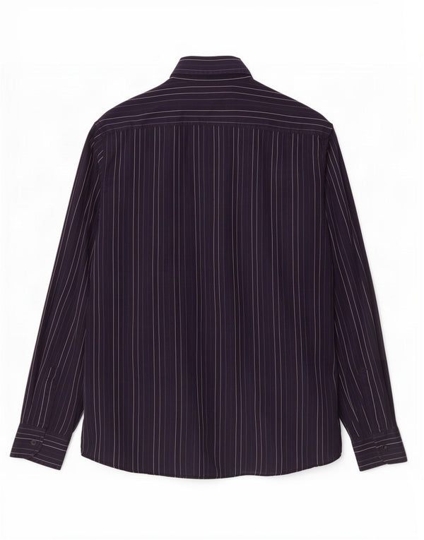 Koszula męska Trussardi Jeans 2XL, bawełniana w granatowe paski