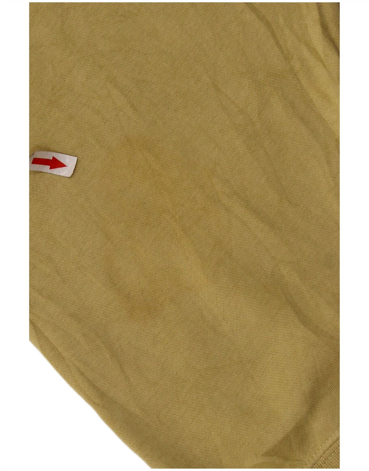 Damska bluza dresowa NIKE Crop Oversize UK 14, średnia bawełna khaki