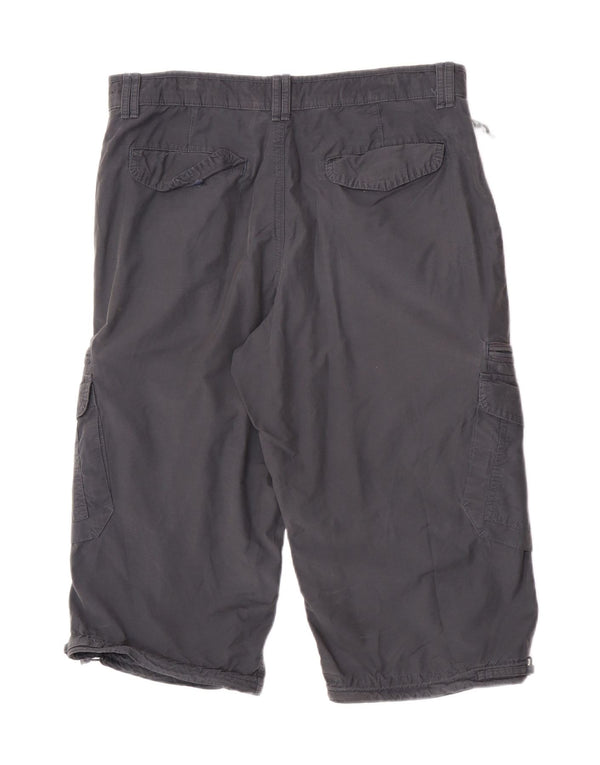 Marks & Spencer Męskie bermudy Blue Harbor Cargo W34, duże, szare
