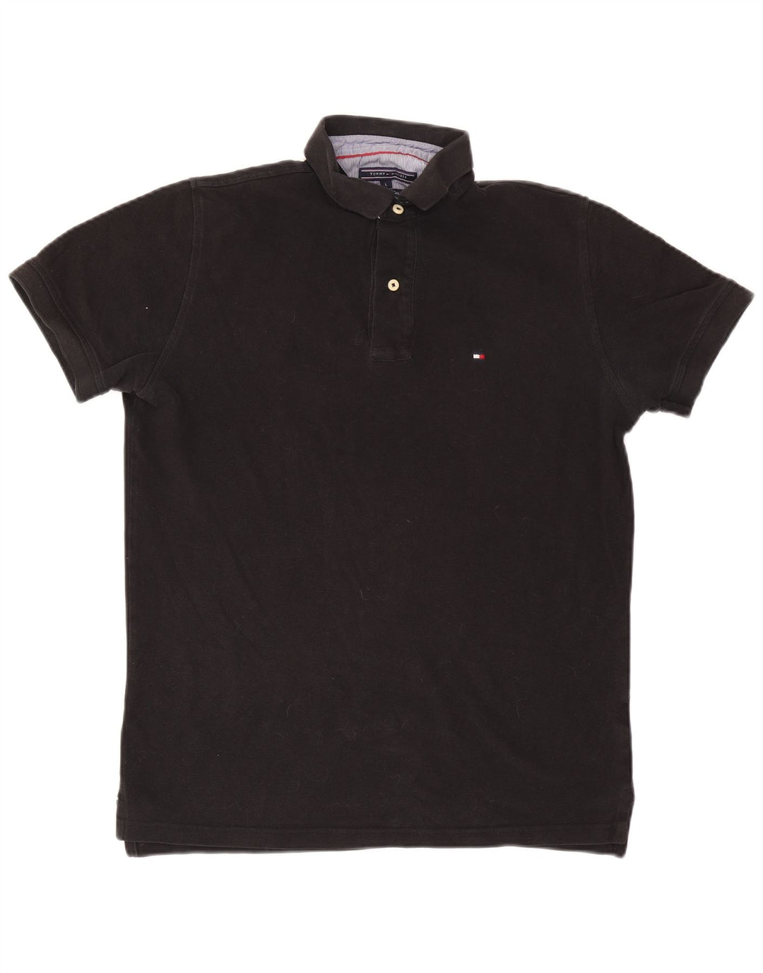 Męska koszulka polo Tommy Hilfiger, duża, czarna