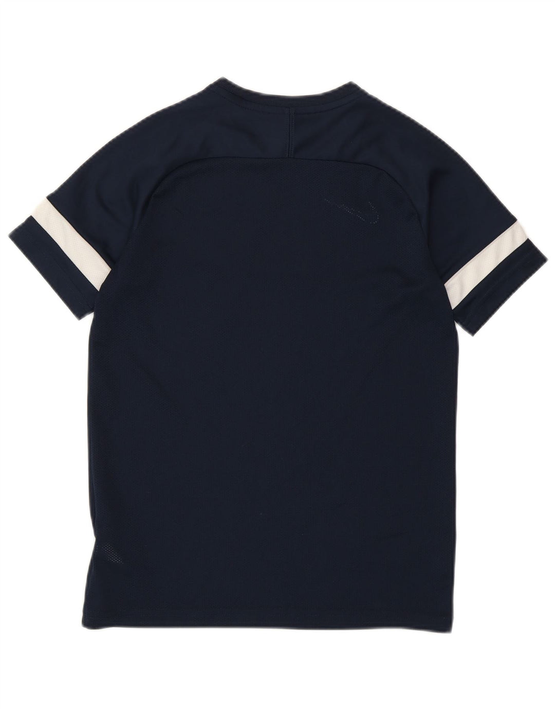 T-shirt chłopięcy Nike na 12-13 lat, duży, granatowy, poliestrowy w paski