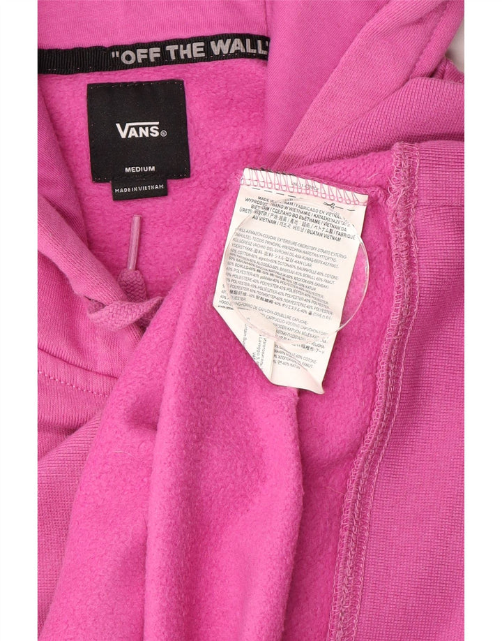 Męski sweter z kapturem Vans, średni, różowy, bawełniany