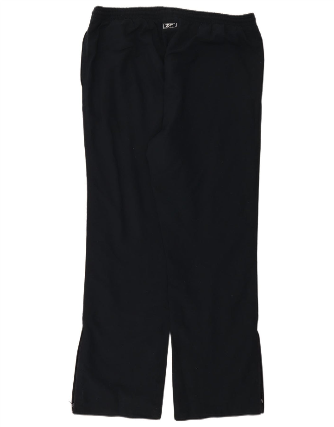 Damskie spodnie dresowe Reebok US 12, duże, granatowe, poliestrowe